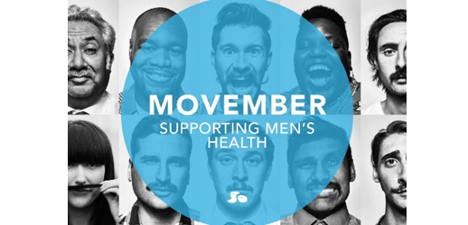 Movember - men's health awareness month